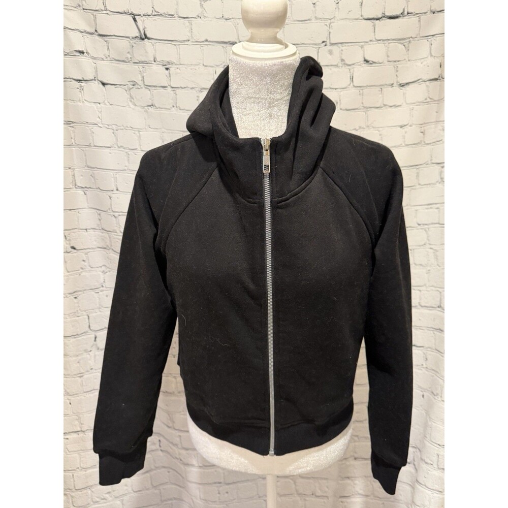 Trendy Queen Zip Up Hoodies For Women Cropped Sweatshirts Fall Y2K Size Small - Picture 3 of 11